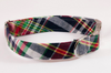Classic Madras Bow Tie Dog Collar