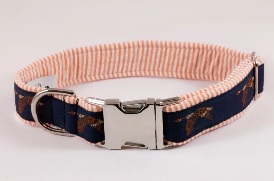 Sportsman Seersucker Bird Dog Collar