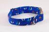 Nautical Sailboat Dog Collar