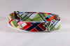 Preppy Madras Bow Tie Dog Collar