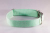 Preppy Green Seersucker Bow Tie Dog Collar
