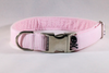Preppy Pink Skull and Crossbones Girl Dog Bow Tie Collar
