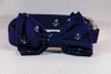 Navy Blue Anchor Dog Bow Tie Collar