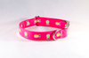 Pink Pineapple Girl Dog Collar