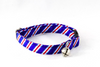 Red White and Blue Patriotic Stripes Kitty Cat Collar
