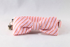 Preppy Pink and Orange Sherbet Seersucker Bow Tie Kitty Cat Collar