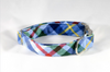 Classic Blue and Green Flannel Plaid Dog Collar
