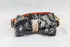Preppy Sporting Pup Camo and Orange Seersucker Bow Tie Dog Collar