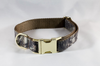 The Sporting Pup Camo Girl Dog Flower Bow Tie Collar--Classic
