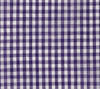 Preppy Purple Gingham Dog Bow Tie