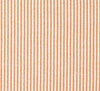 Preppy Classic Orange Seersucker Dog Collar