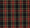 Classic Black and Red Tartan Plaid Dog Bow Tie Collar